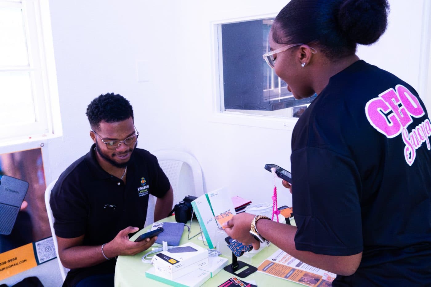 Kingston Energies pop-up in Kingston