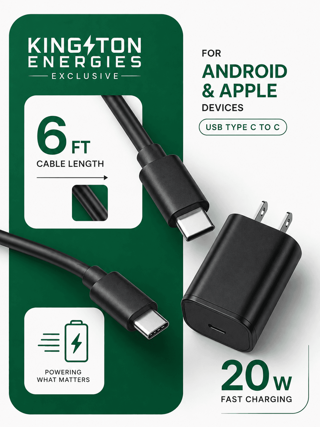 20W USB-C Fast Charger